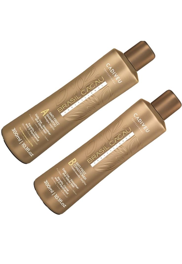 Shampoo y Acondicionador Brasil Cacau 300 ml c/u-1