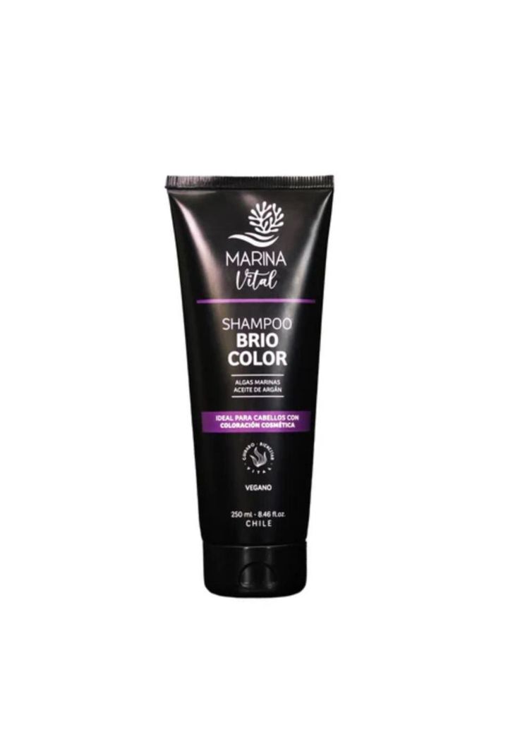 Shampoo Brio Color 250 Ml Marina Vital Negro