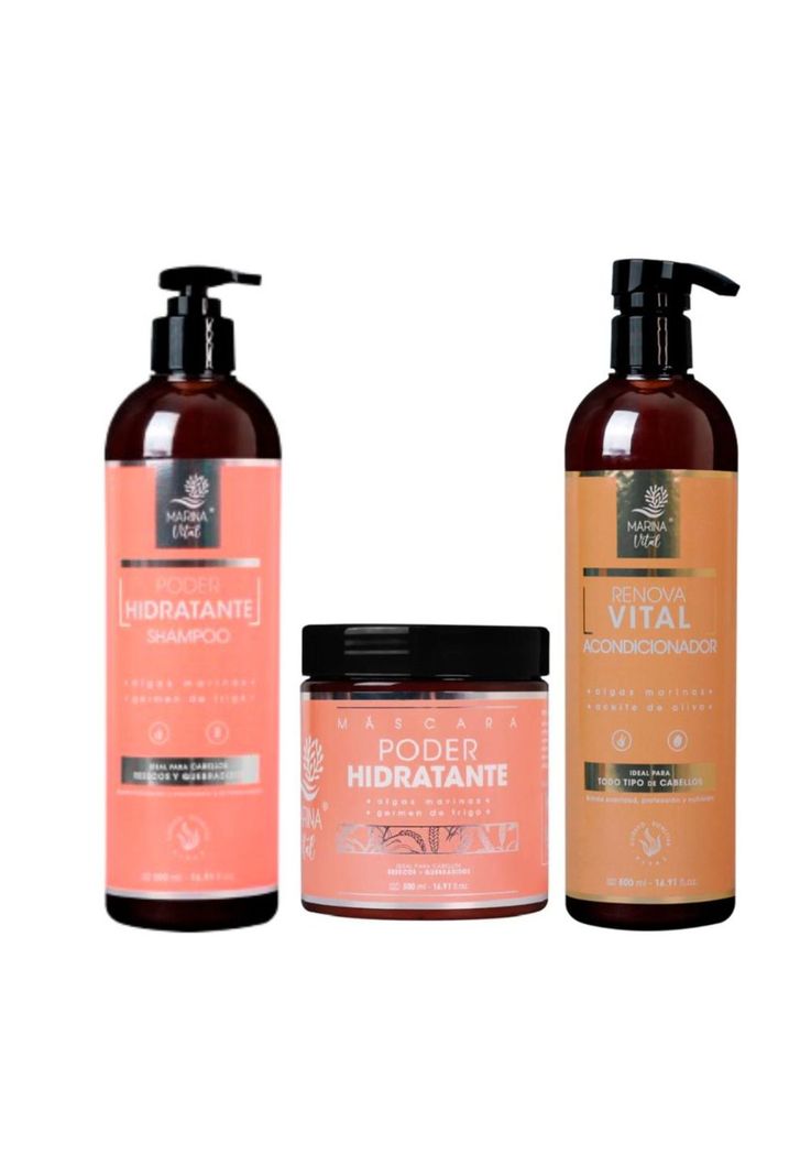 Shampoo- Mascara Poder Hidratante y Acondicionador-0
