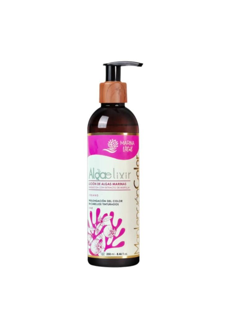 Locion AlgaElixir Mantencion Color 250 ml Marina Vital Rosado