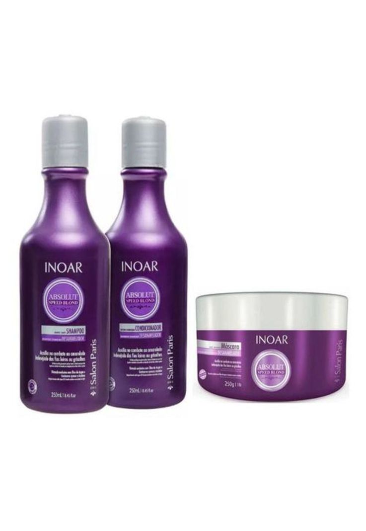 Shampoo, Acondicionador y Mascara Matizador Speed Blond Kit-0