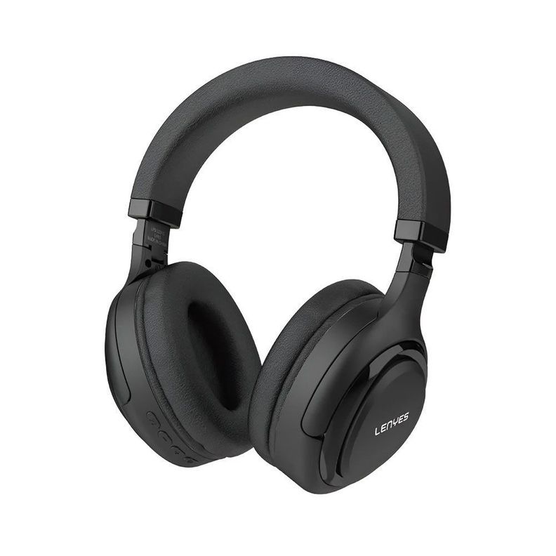 Audifonos Bluetooth Lenyes LH83 Inalambricos 47 Horas Microfono Negro