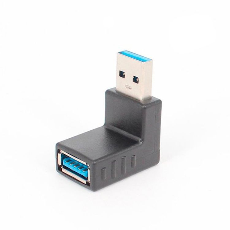 Adaptador Usb 3.0 Macho A Hembra 90 Grados
