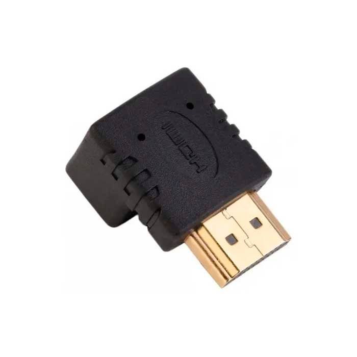 Copla Hdmi Macho Hembra, Angulo 270 Negro