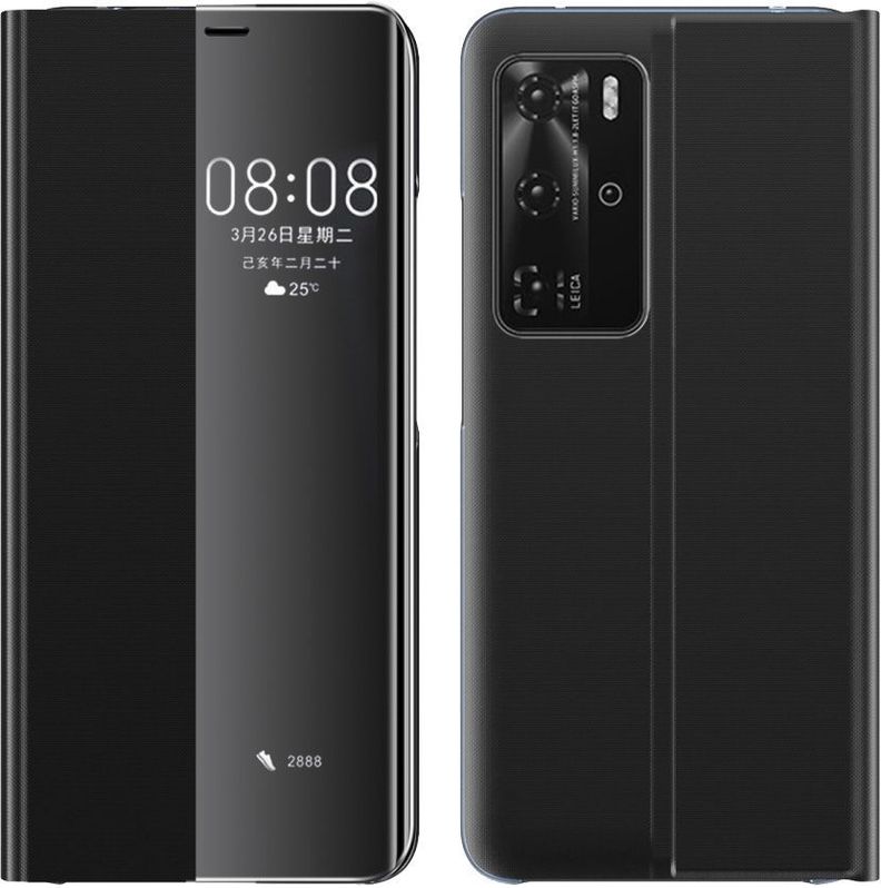 Funda: Huawei P40 - Carcasa Estuche Flip / Negro-0