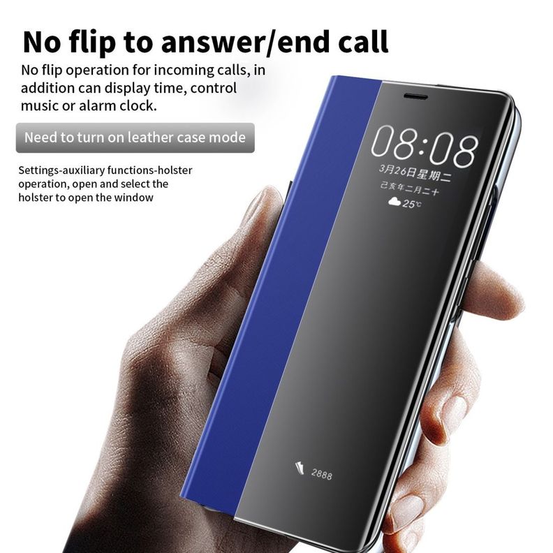 Funda: Huawei P40 - Carcasa Estuche Flip / Negro-5