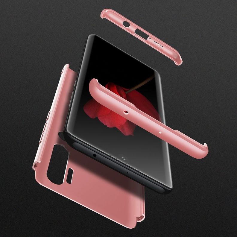 Carcasa: Xiaomi Mi Note 10 - Resistente / Rosado-3