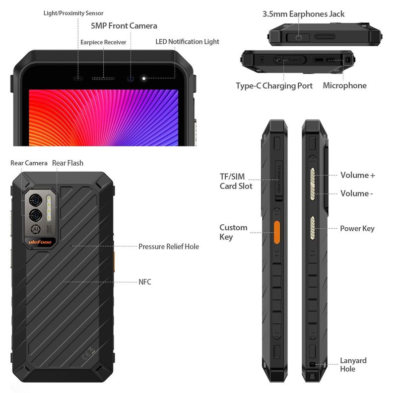 Ulefone Armor X11 Pro - Celular Resistente Golpes -1