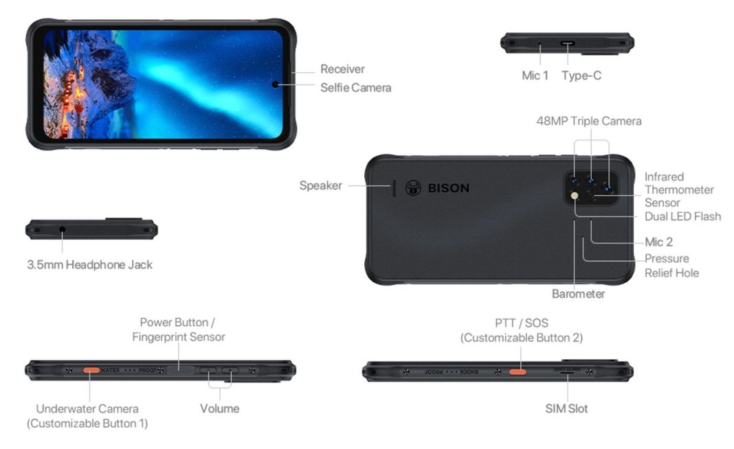 Umidigi BISON 2 Pro - Celular Resistente Golpes-4