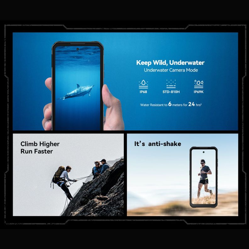 IIIF150 B2 Ultra - Resistente Golpes Agua, Batería 15.000mah-6