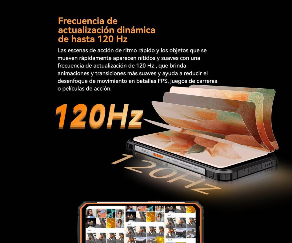Blackview BV8100 - Smartphone Rugged 50 MP, Pantalla 2.4K-5