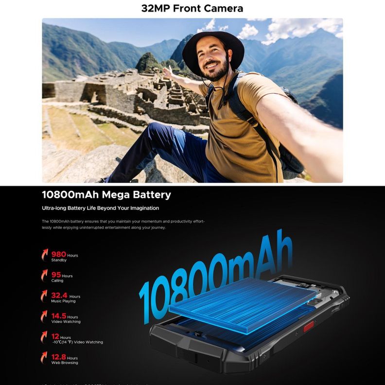 DOOGEE S118 Pro - Smartphone Rugerizado con 24GB RAM-6