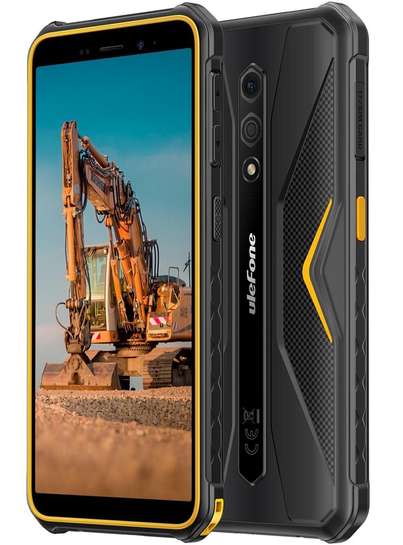 Armor X12 - Rugged Resistente: Golpes Polvo y Agua Negro
