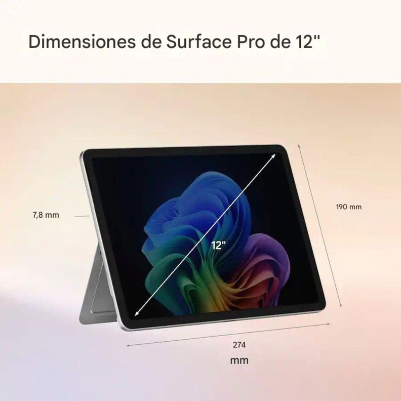 Surface Pro 12 (16GB+512GB) - Windows 11 - Snapdragon X Plus