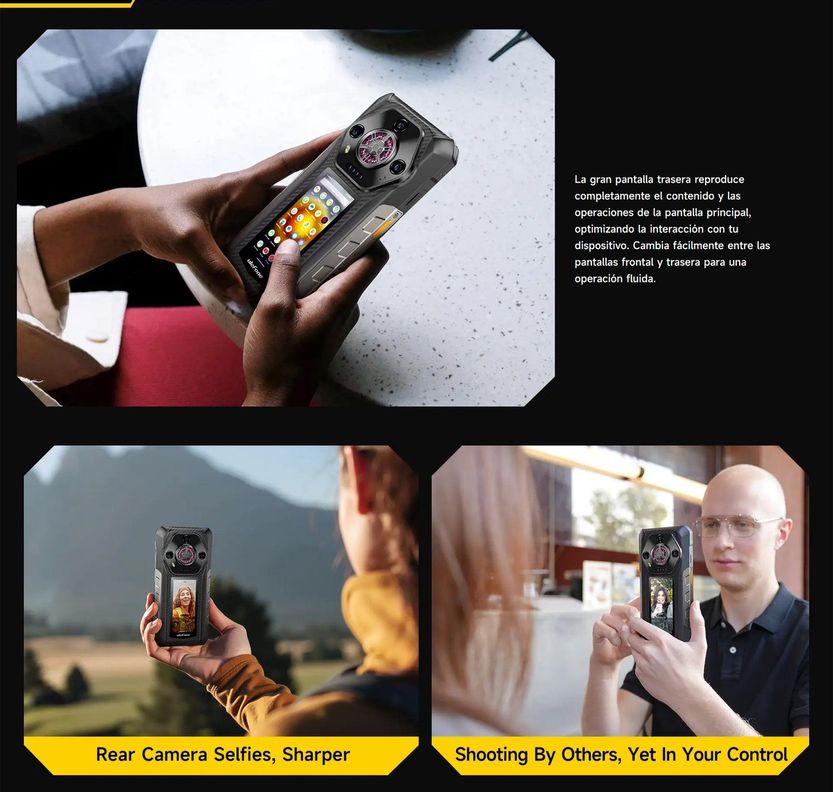 Ulefone Armor 30 Pro - Celular 5G Resistente Doble Pantalla-5