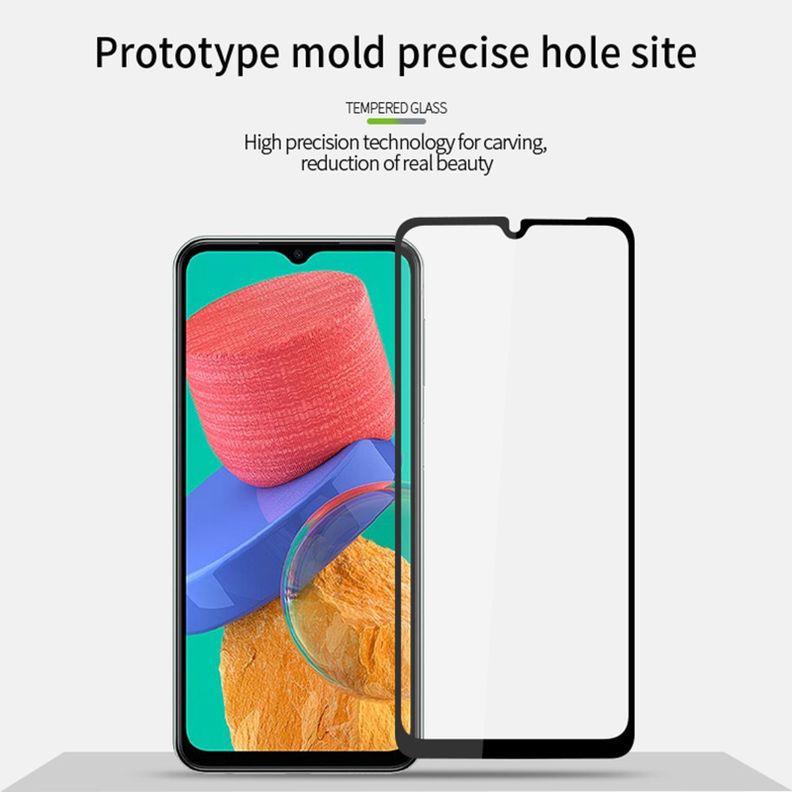 Para: Galaxy M33 5G - Lámina Vidrio Mica Pantalla-2