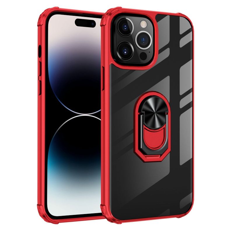 Para: iPhone 14 Pro - Carcasa Aro Imán Soporte-0