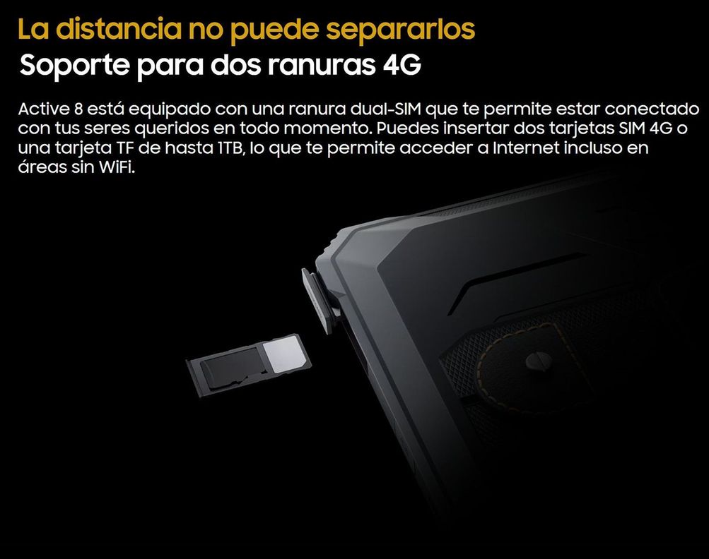 Blackview Active 8 - Tablet Resistente IP68/IP69K, 2.4K 10.-6