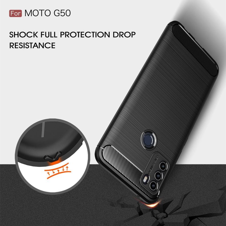Carcasa Motorola Moto G50 / Carbono-5