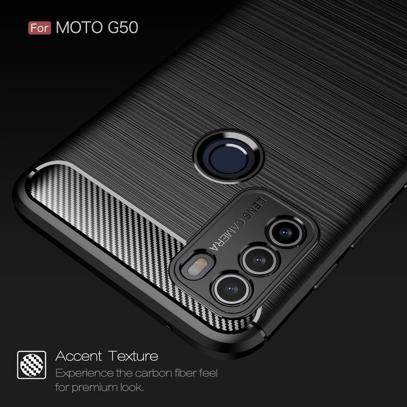 Carcasa Motorola Moto G50 / Carbono-3