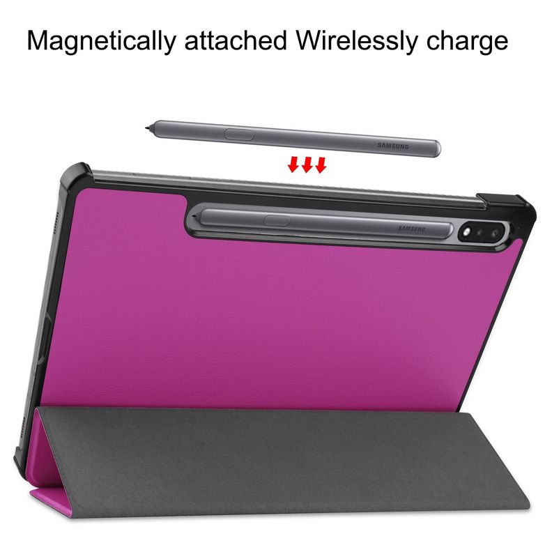 Para: Galaxy Tab S8 | Funda Cuero con Soporte-5