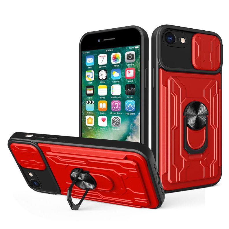 Para iPhone SE 2022, 2020 | Cámara Resistente Imán-0