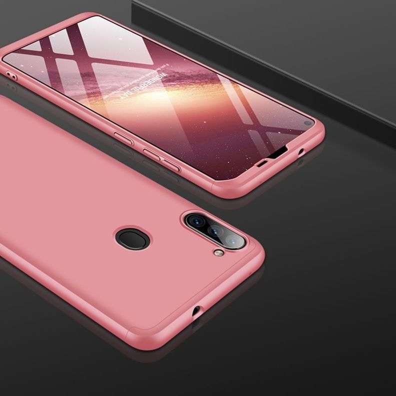 Carcasa: Galaxy A11 - Resistente Funda / Rosado-2