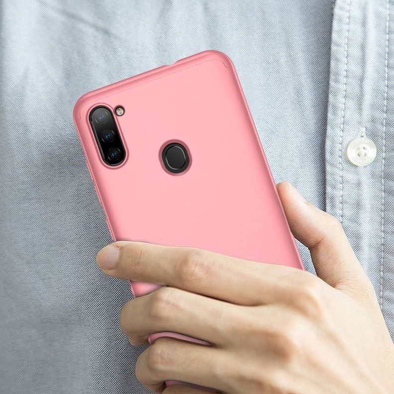 Carcasa: Galaxy A11 - Resistente Funda / Rosado-7