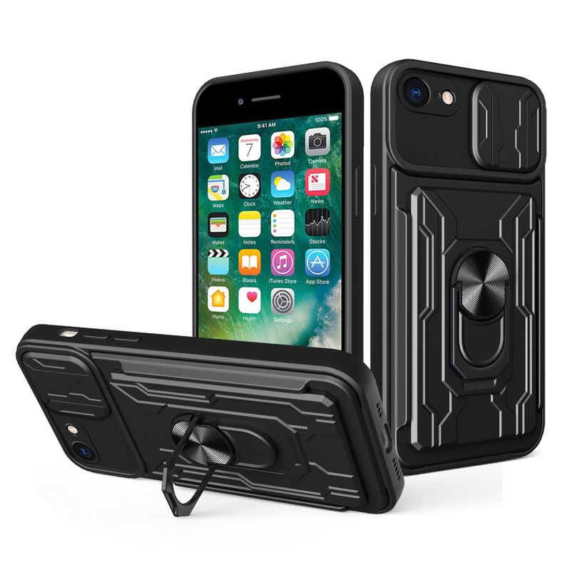 Para iPhone SE 2022, 2020 | Cámara Resistente Imán-0
