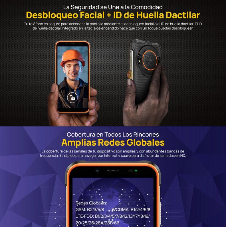Ulefone Power Armor 16S - Sonido Hi-Fi, Batería de 9600mAh -7