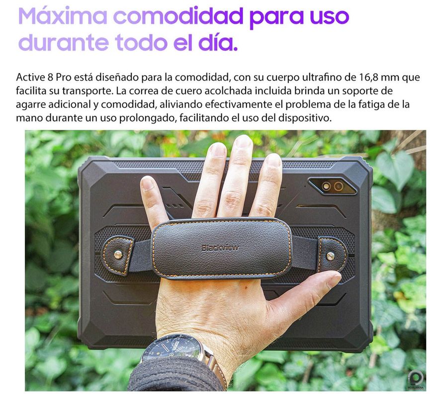Tablet Rugged 4G Blackview Active 8 Pro Resiste Golpes Agua-2