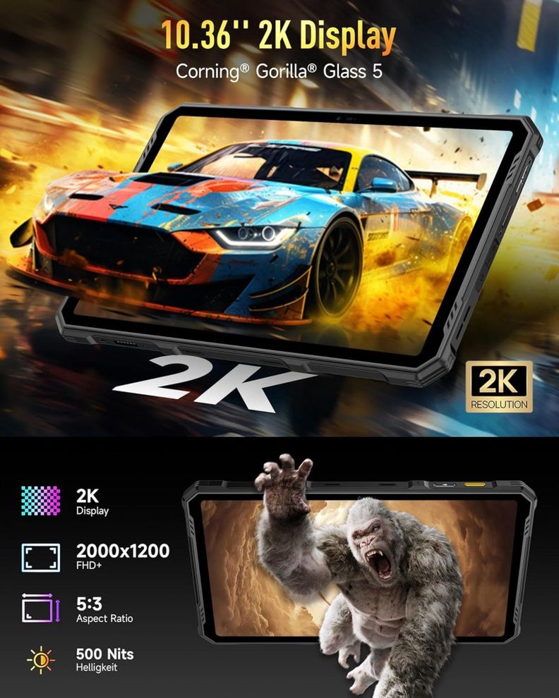 Ulefone Armor Pad 3 Pro - Tablet Industrial IP68 Militar-6