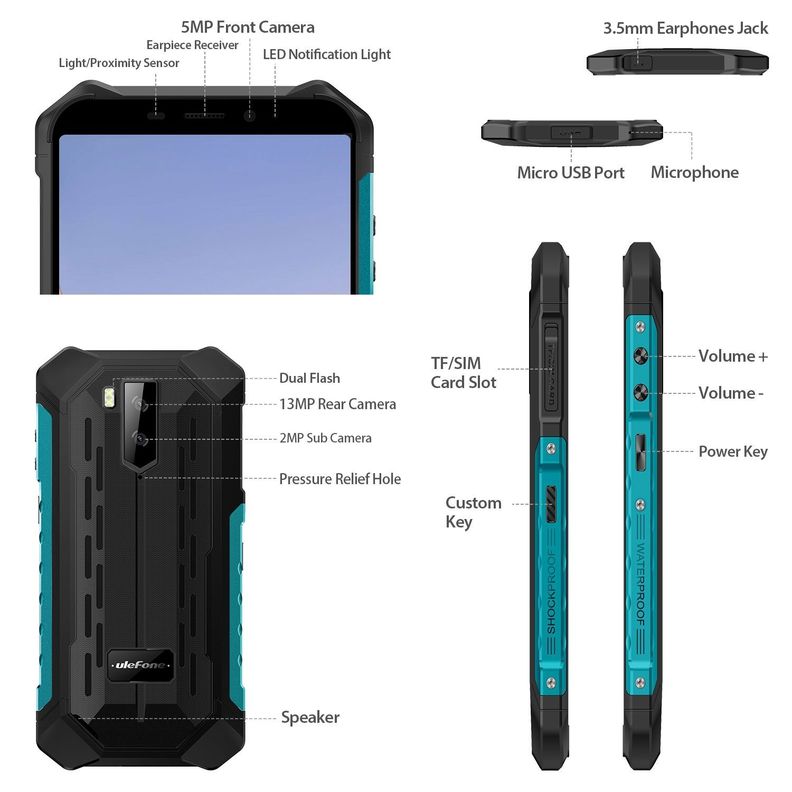 Armor X9 - Resistente Android 11 3GB+32GB DualSim-6