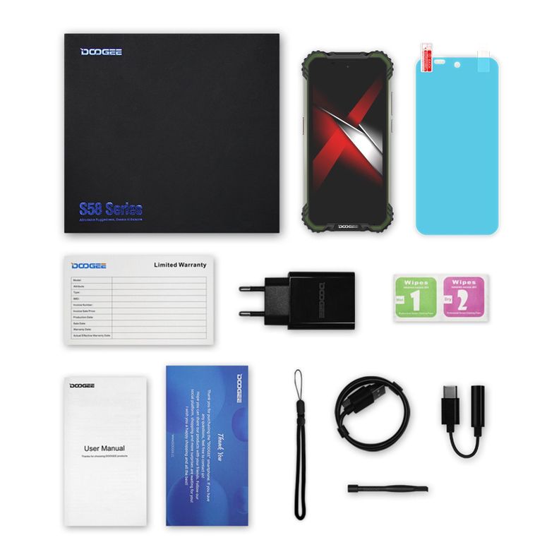 Doogee S58 Pro - Celular Todo Terreno IP68 GPS NFC-4