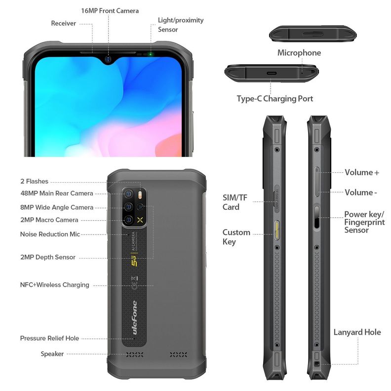 Armor 12 | DualSim 5G Resistente Golpes Sumergible-6