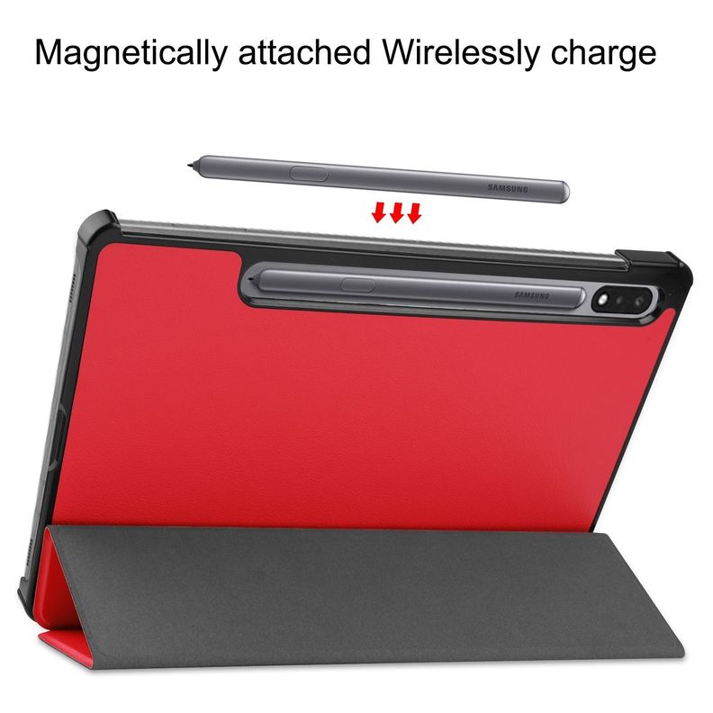 Para: Galaxy Tab S8 | Funda Cuero con Soporte-5