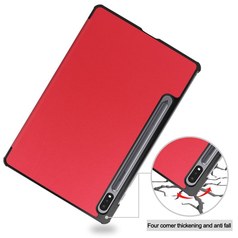 Para: Galaxy Tab S8 | Funda Cuero con Soporte-6