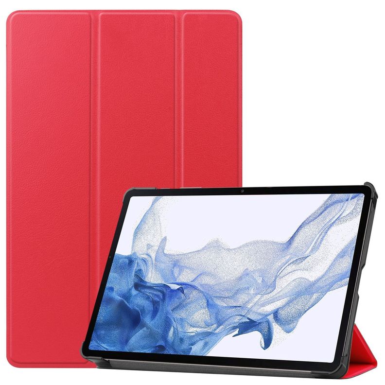 Para: Galaxy Tab S8 | Funda Cuero con Soporte-0