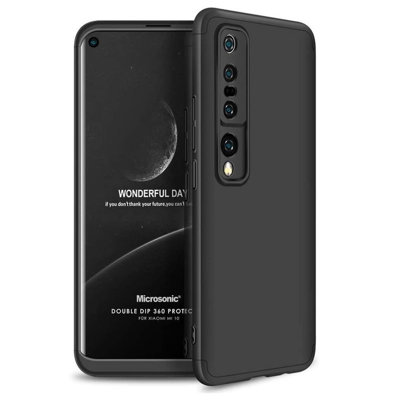 Carcasa: Xiaomi Mi 10 Pro - Resistente / Negro-0
