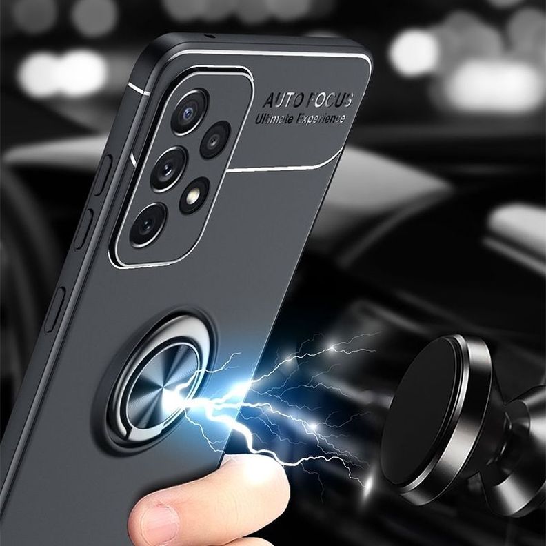 Para: Galaxy A73 5G - Carcasa Aro Imán Soporte-2