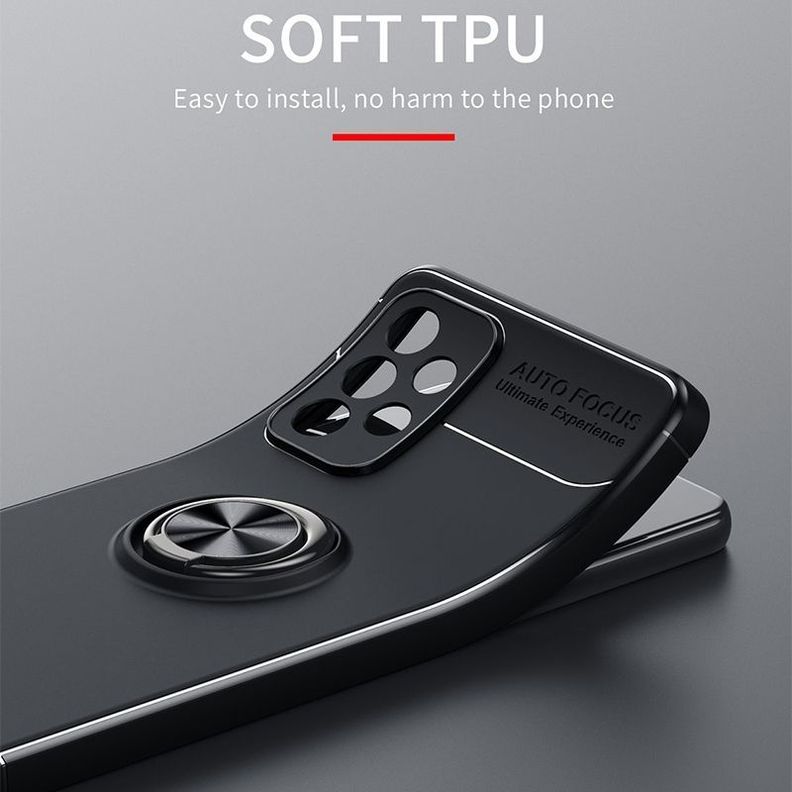 Para: Galaxy A73 5G - Carcasa Aro Imán Soporte-3