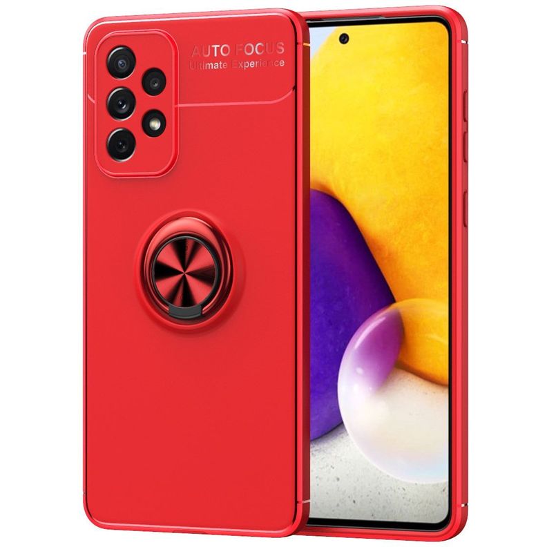 Para: Galaxy A73 5G - Carcasa Aro Imán Soporte-0