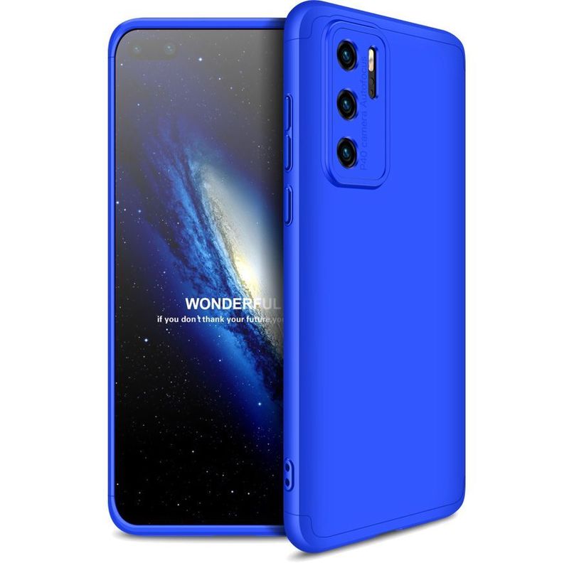 Carcasa: Huawei P40 - Resistente Funda / Azul-0