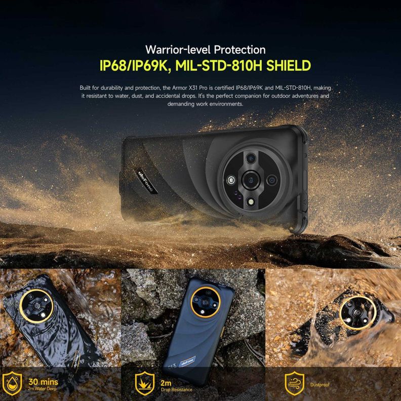 Ulefone Armor X31 Pro - Celular IP68 Rugerizado 5G DualSim-2
