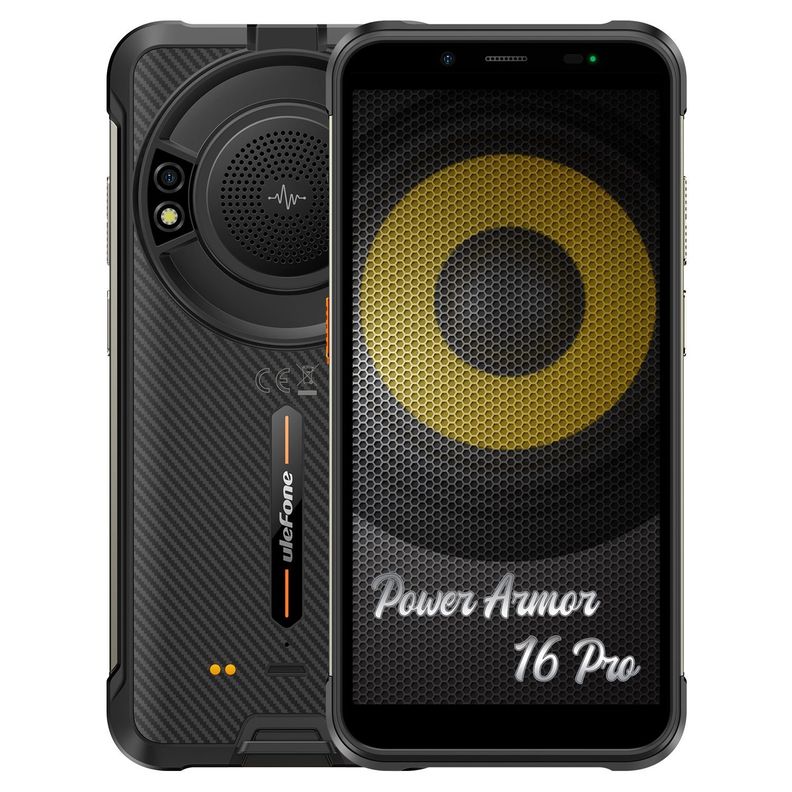 Ulefone Armor 16 Pro - Gran Parlante Musica 122DB,-0