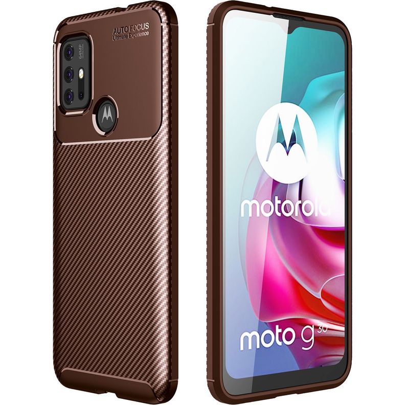 Carcasa Motorola Moto G30 / Carbono-0