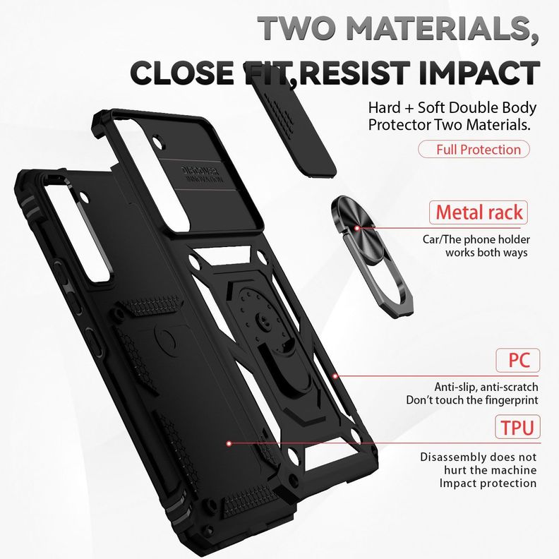 Para: Galaxy S22 5G | Protección Cámara + Aro Imán-1