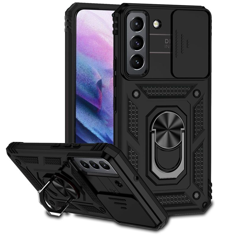 Para: Galaxy S22 5G | Protección Cámara + Aro Imán-0