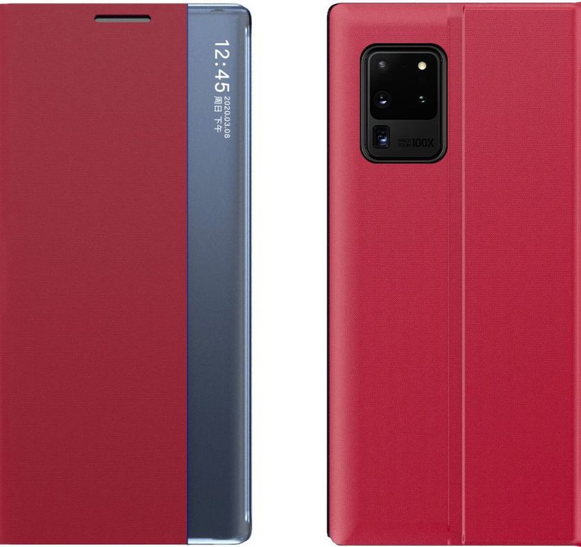 Funda: Redmi Note 9 Pro - Carcasa / Rojo-0