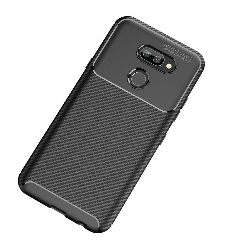 Carcasa: LG K40S - Resistente Funda Estuche / Azul-4